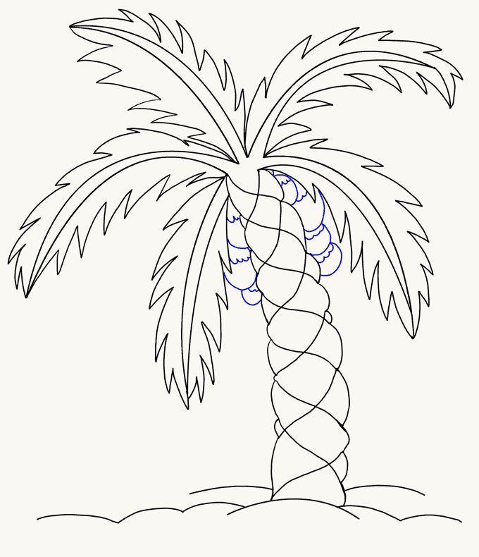 680x790 The Best How To Paint Palm Trees Ideas On Palm