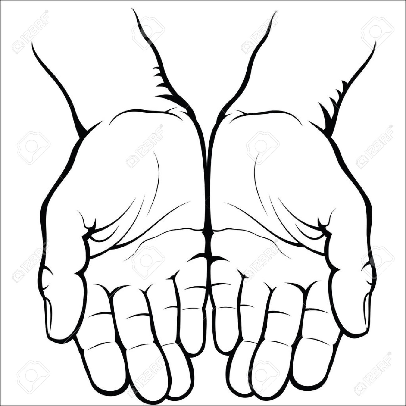 1300x1300 Open Hands Stock Photos. Royalty Free Business Images