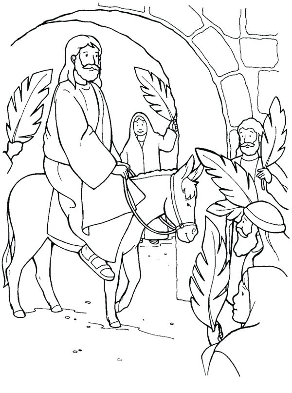 600x806 Palm Sunday Coloring Pages Kids Drawing Of Palm Coloring Page Palm