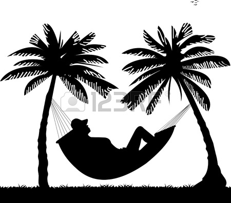 450x396 Hammock Palm Trees Drawing Royalty Free Cliparts, Vectors,