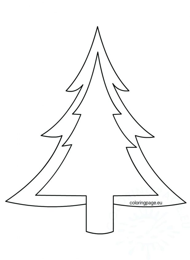 618x845 Bare Tree Vector Outline Trees Derby Of For Colouring Pine Pine