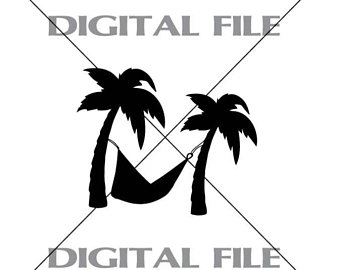 340x270 Palm Tree Vector Etsy