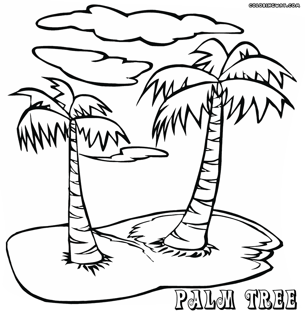 976x1000 Palm Tree Coloring Pages Coloring Pages To Download And Print