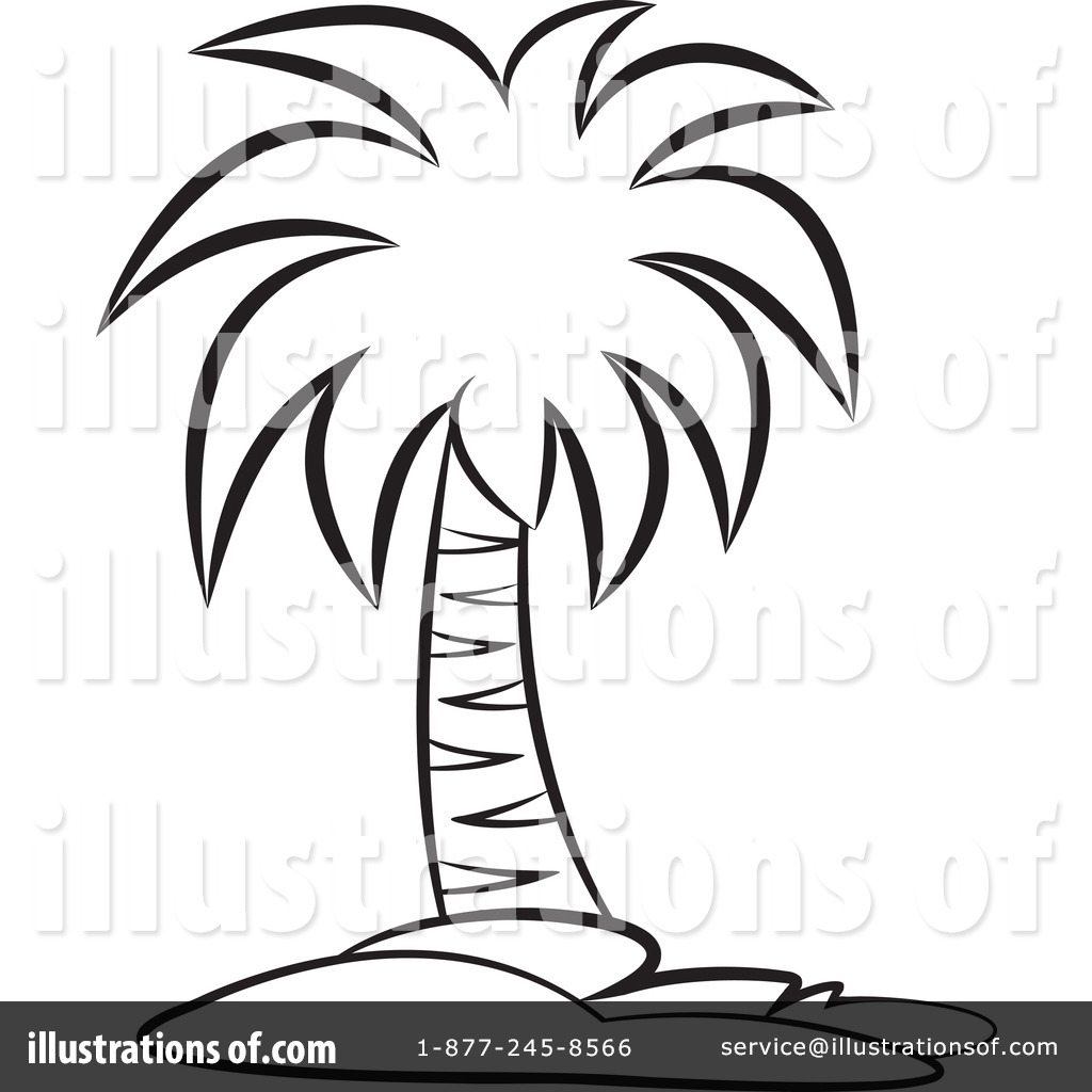 1024x1024 Palm Tree Clipart