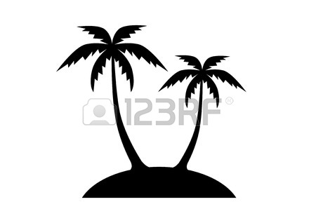 450x318 Palm Tree Icon Royalty Free Cliparts, Vectors, And Stock