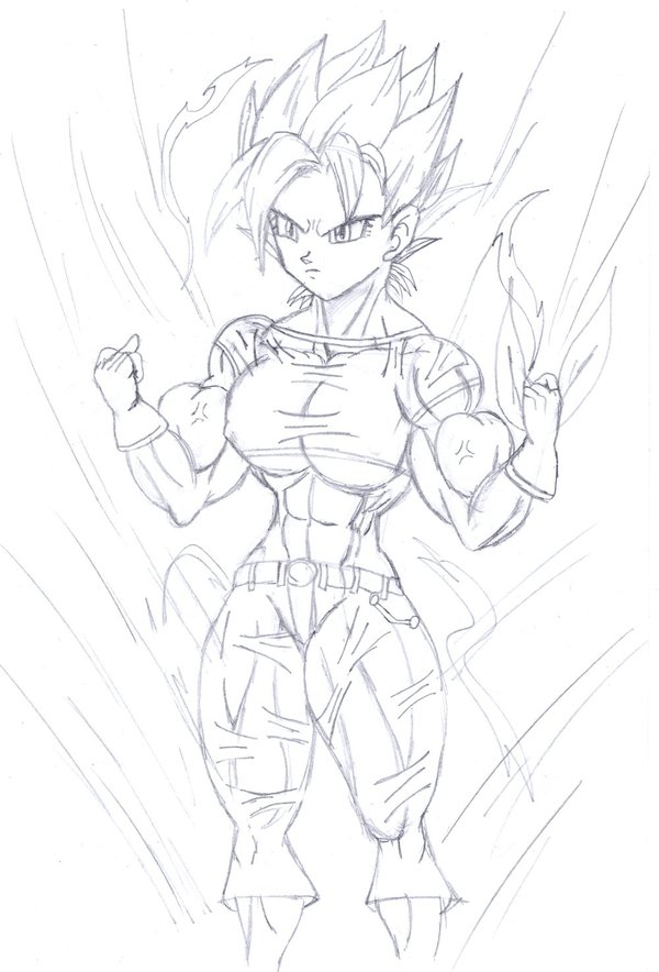 600x884 Super Saiyan Lv.2 Pan By Siegfried129