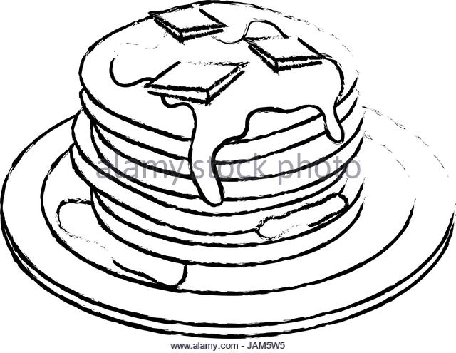 The best free Pancake drawing images. Download from 94 free drawings of ...