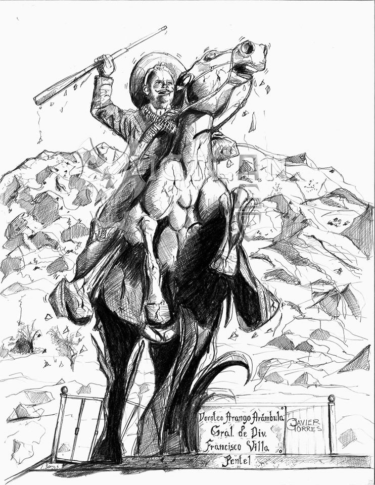 742x960 Pancho Villa By Javiermixtli