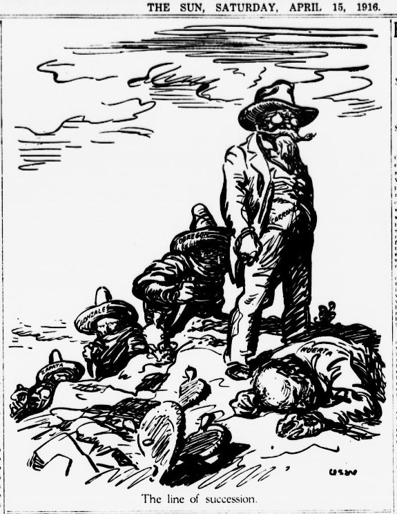 575x744 Berge's Cartoon Blog This Week In The Mexican Revolution