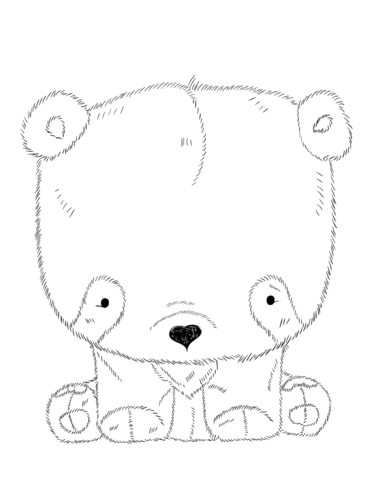 371x480 Toy Panda Bear Coloring Page Free Printable Coloring Pages
