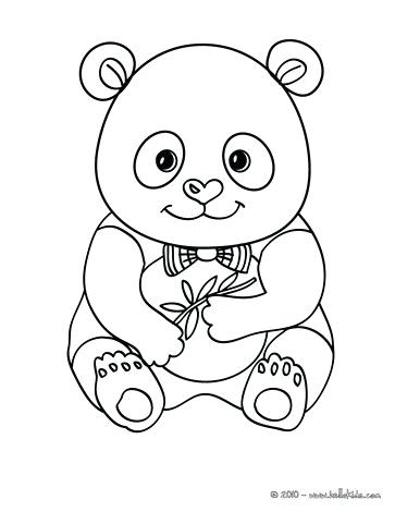 363x470 Coloring Pages Of Pandas For Website Inspiration Panda Coloring