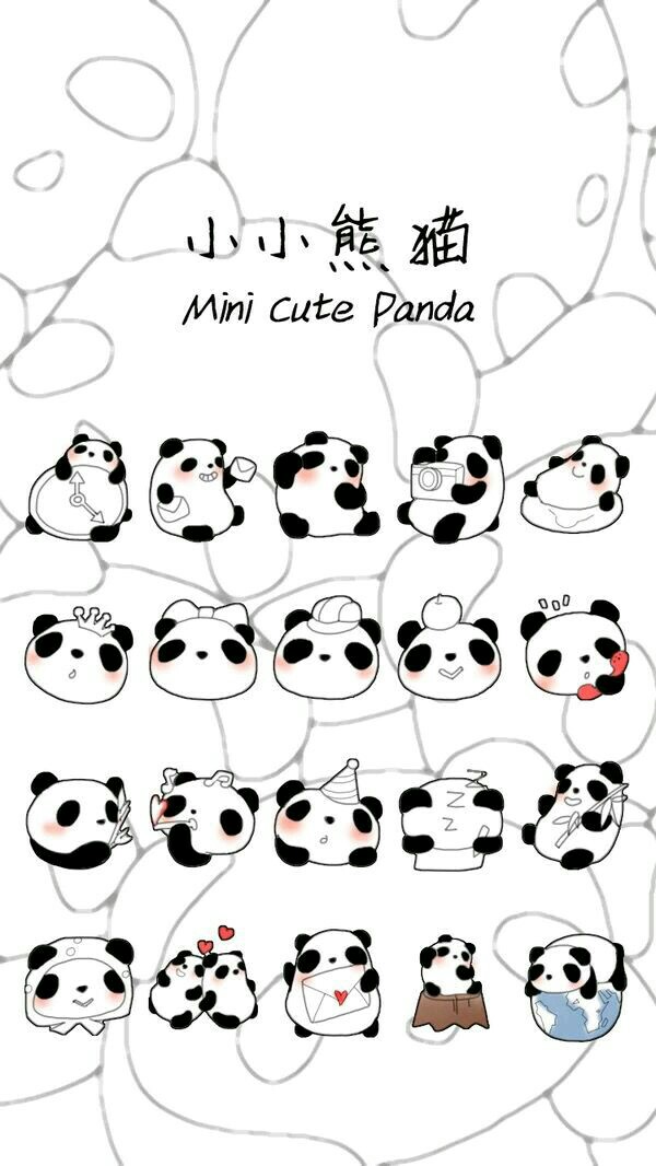 600x1066 Cutesweet Animals Panda. [Drawing] Cutesweet Animals