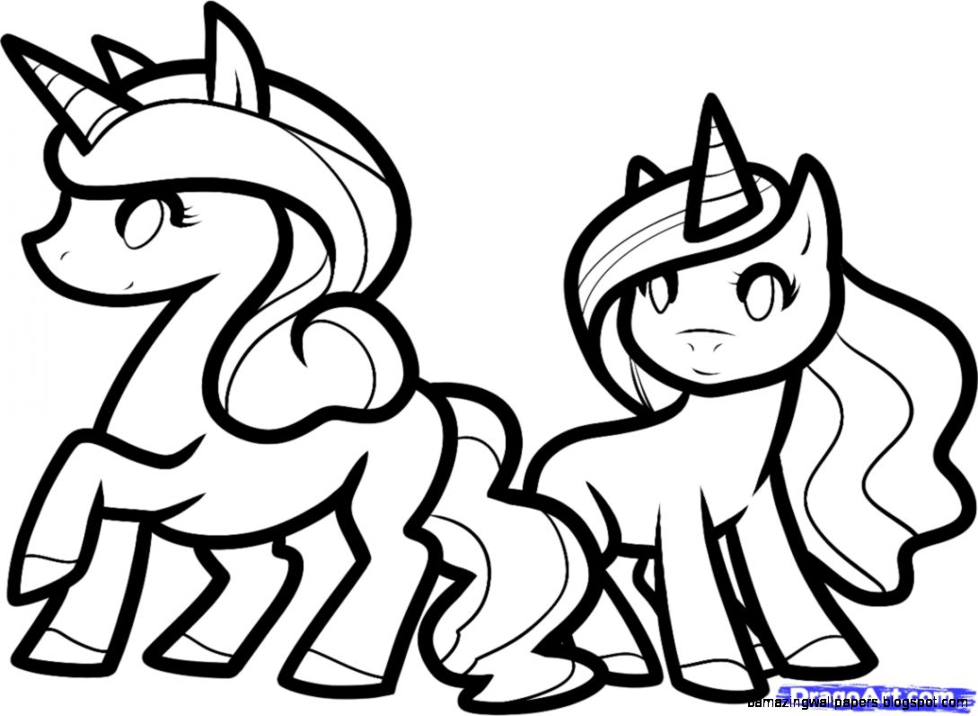 1089x797 Easy Cute Unicorn Drawing Amazing Wallpapers