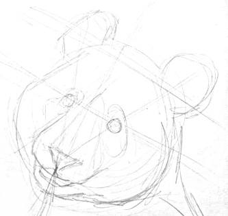 333x315 How To Draw Panda Head And Face
