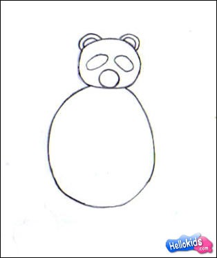 314x373 How To Draw Panda