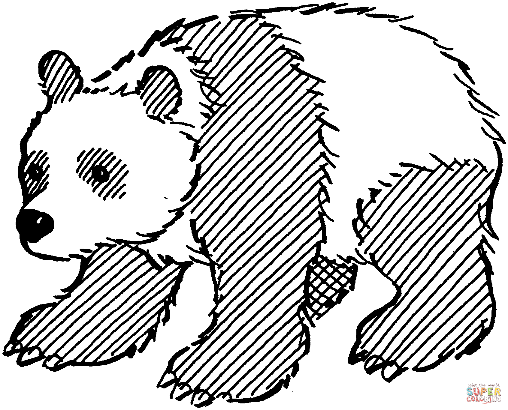 1692x1367 Giant Panda Is Eating Bamboo Coloring Page Free Printable