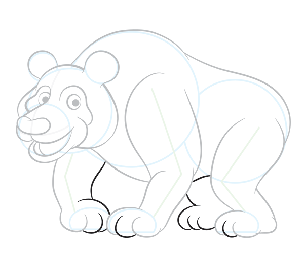 600x500 How To Draw A Panda Step By Step