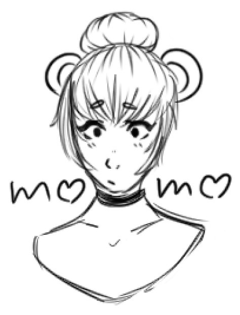 474x620 Momo The Panda Head Stickers By Yumeakuma Redbubble