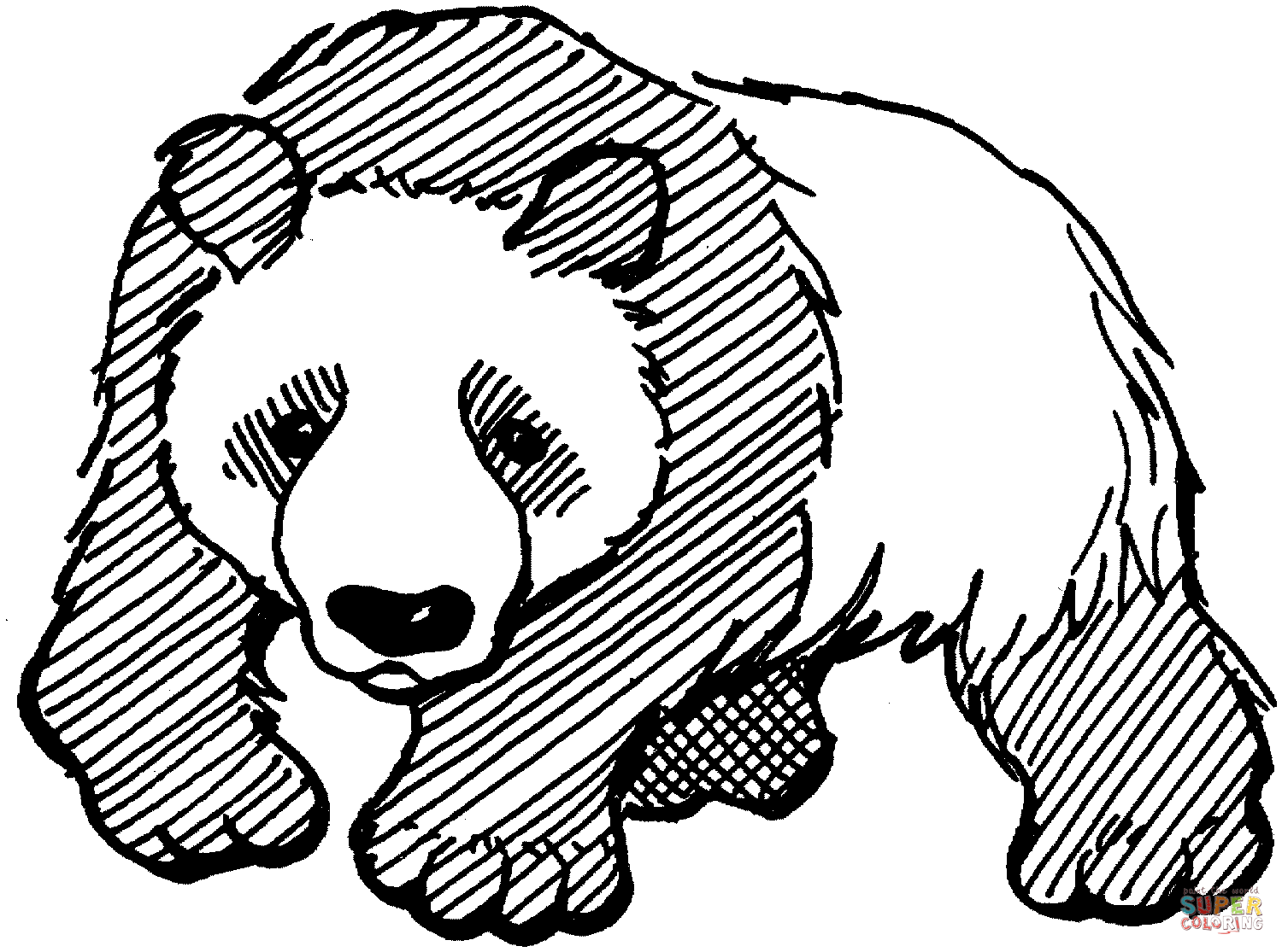 1500x1115 Panda Coloring Page Free Printable Coloring Pages