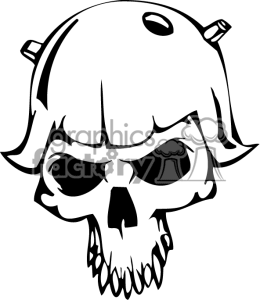 260x300 Halloween Skeleton Head Clipart Clipart Panda