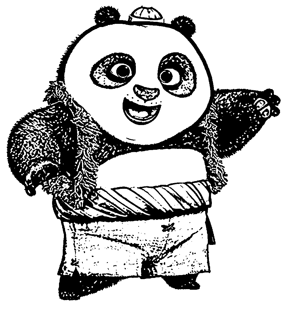 1011x1082 Kung Fu Panda Coloring Pages Wecoloringpage