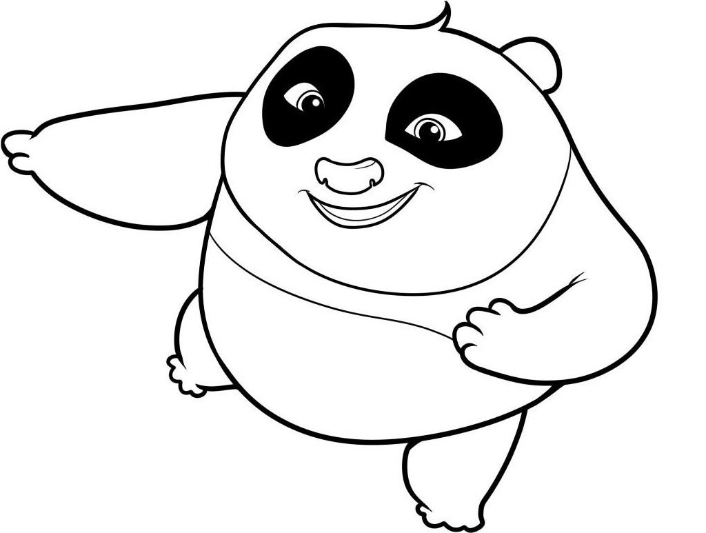 1024x773 Great Panda Coloring Pages Cool Ideas For You