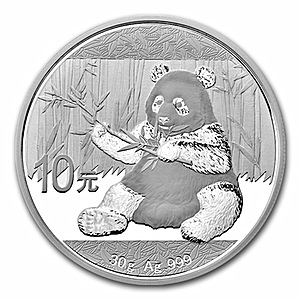 300x300 Chinese Silver Panda 2017