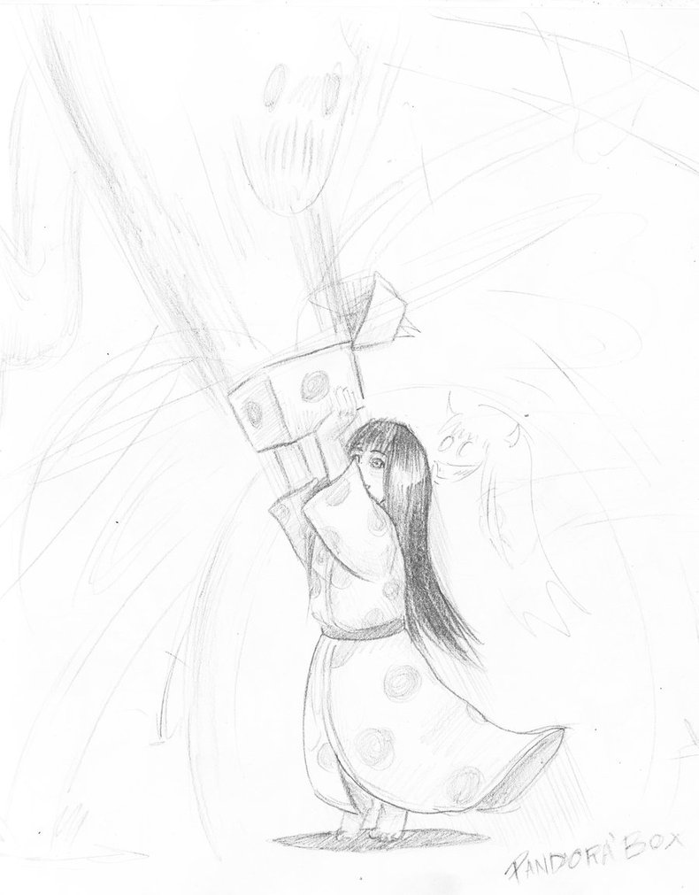 790x1011 Pandora's Box Sketch By Zaedokun
