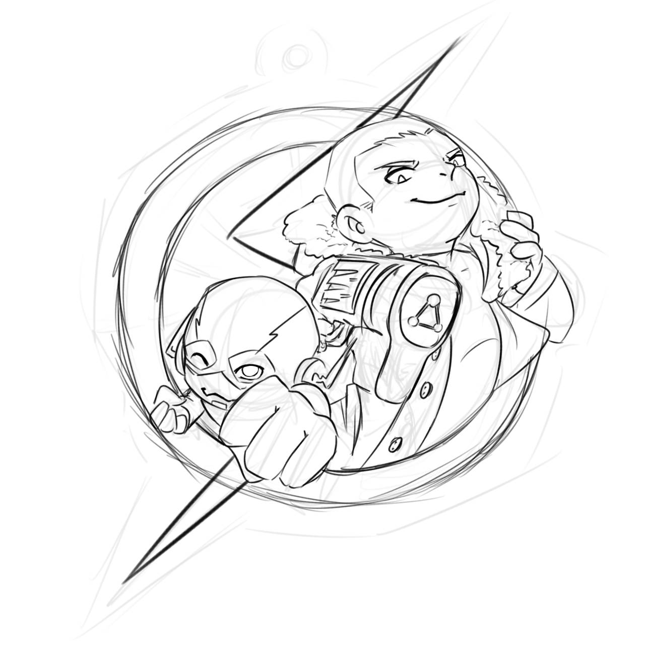 1280x1280 The Flash Fan Art