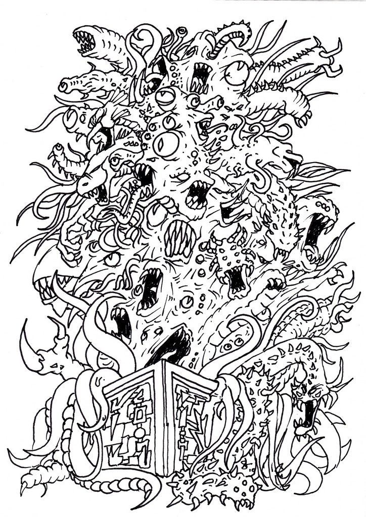 724x1024 Pandora's Box Opens Black And White Inks On A5 Cartridge