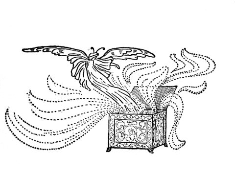 480x360 Public Domain Images From A Book Of Myths And Legends, Set 1