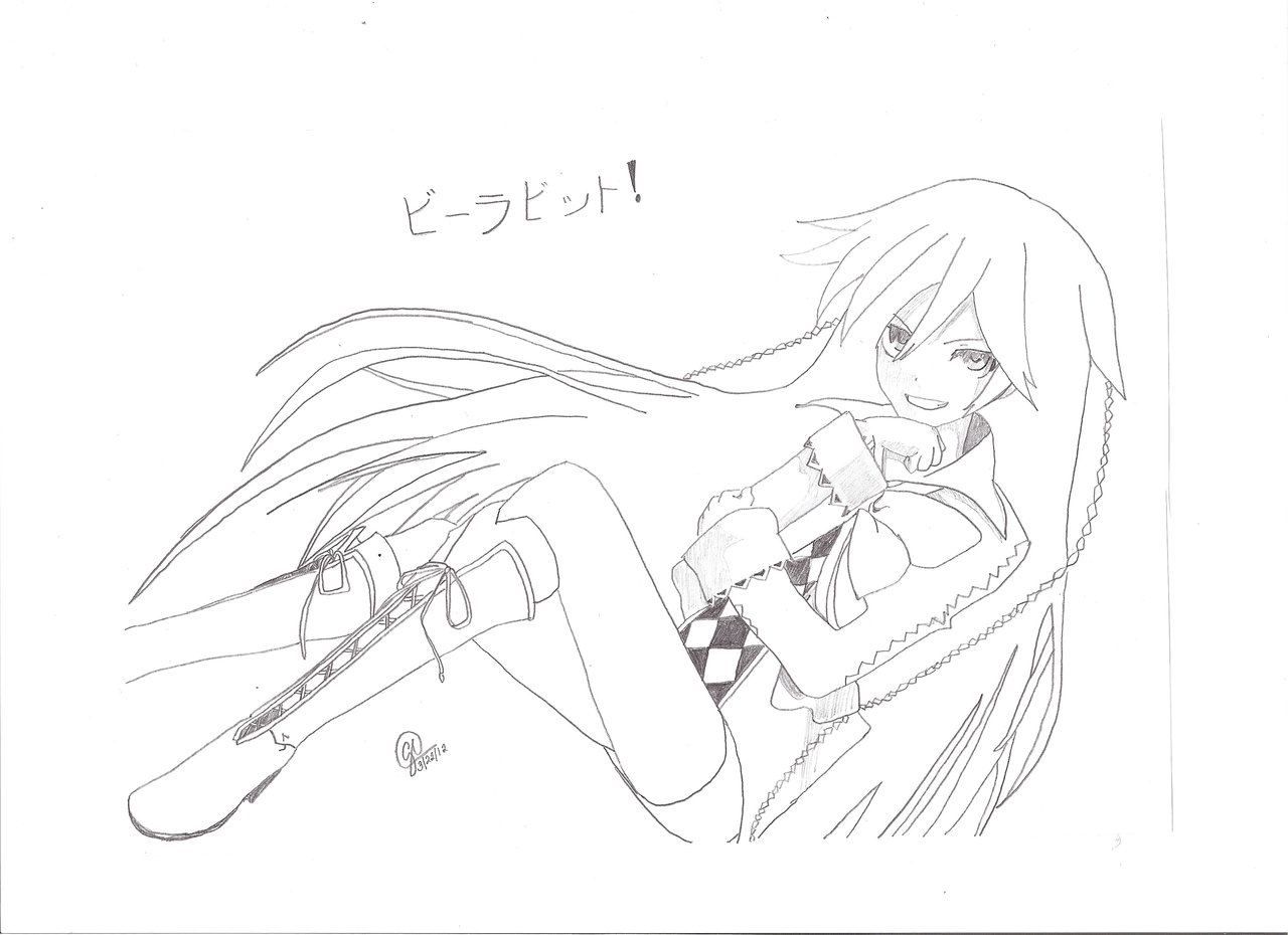 1280x930 Alice (Pandora Hearts) Sketch By Exgrs