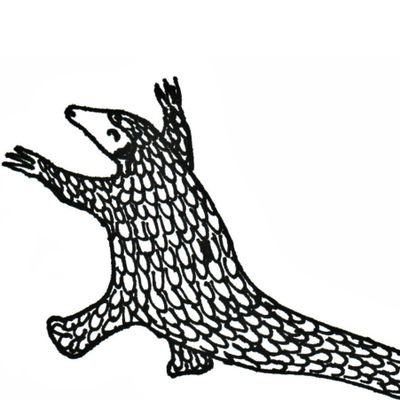 400x400 The Paper Pangolin On Twitter In Progress Drawing For The Next