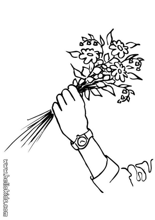 601x850 Pansy Flower Coloring Pages