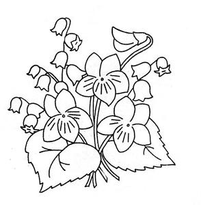 294x300 Bleeding Heart Lily Of The Valley Violet Pansy 582 Iron