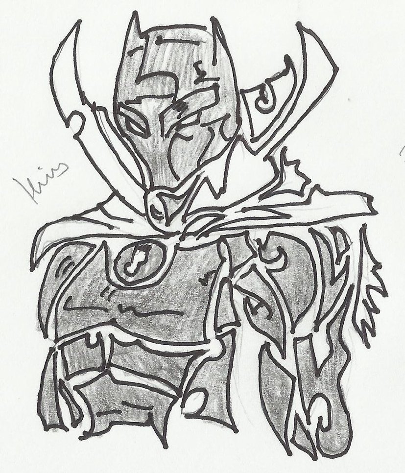 827x966 Black Panther Tribal 1 By Alekkrris