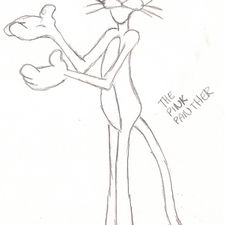 225x225 How To Draw The Pink Panther 11 Steps (With Pictures)