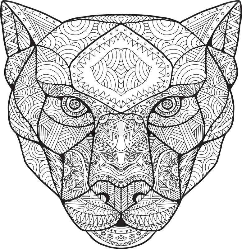 779x800 Zentagle Inspirednd Tangled Mandala Illustration Head