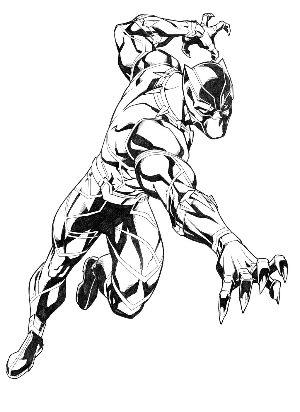 1024x1406 Digital Or Traditional Pencil Drawings On Black Superheroes