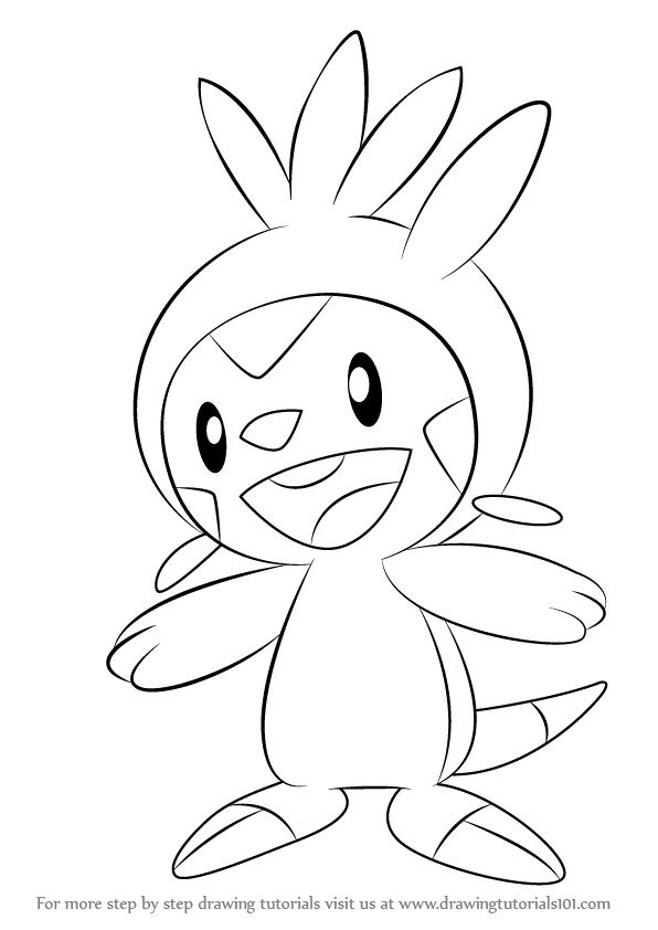 596x842 Learn How To Draw Chespin From Pokemon (Pokemon) Step By Step