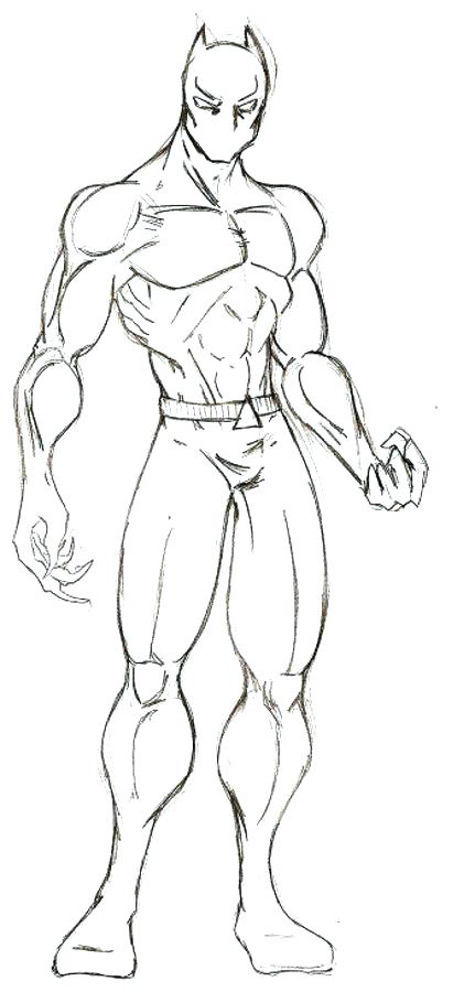 431x900 Marvel Black Panther Coloring Pages Superhero Sheets Panthers Book