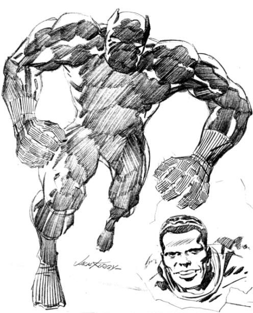 496x612 The Black Panther Sketch By Jack Kirby Comic Book Hero'S