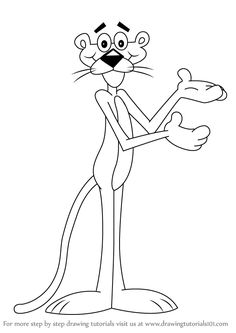 236x333 Draw And Color Pink Panther With Promarkers Drawing Tutorials