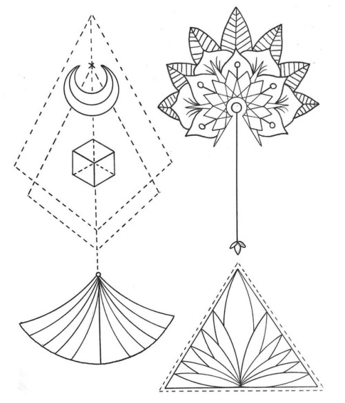 500x584 Sacred Geometry T Shirts Tees Tanks Panties Geometric Drawings