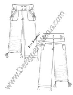 Pants Drawing at GetDrawings | Free download