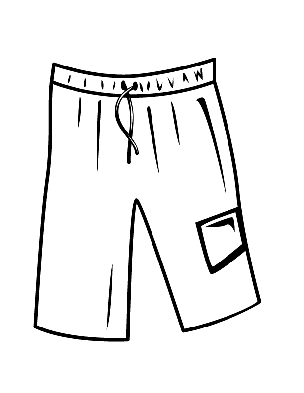 612x792 Pants Coloring Pages