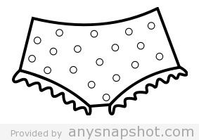 283x199 Underwear Vector Dotted Panties