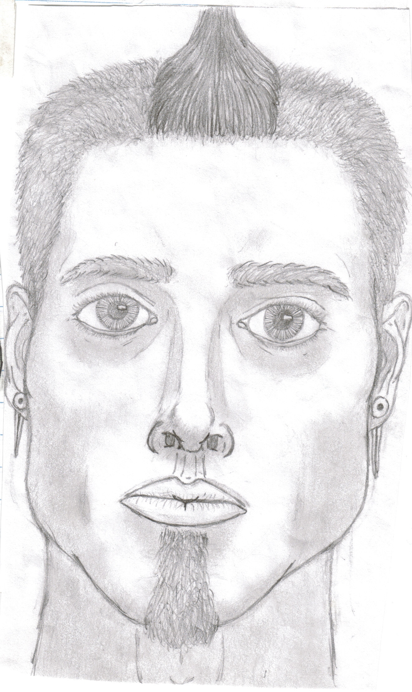 1321x2219 Ugly Self Portrait By Paper Bag Man