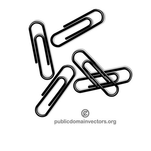 500x500 Paper Clips Vector Graphics Public Domain Vectors