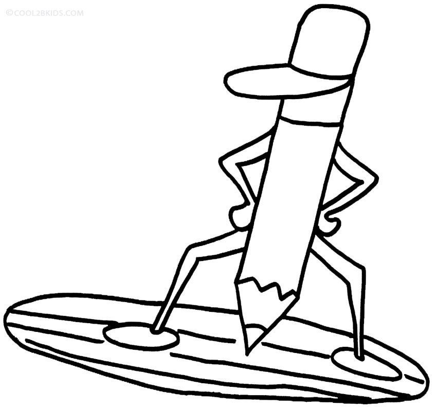 850x800 Printable Pencil Coloring Pages For Kids Cool2bkids